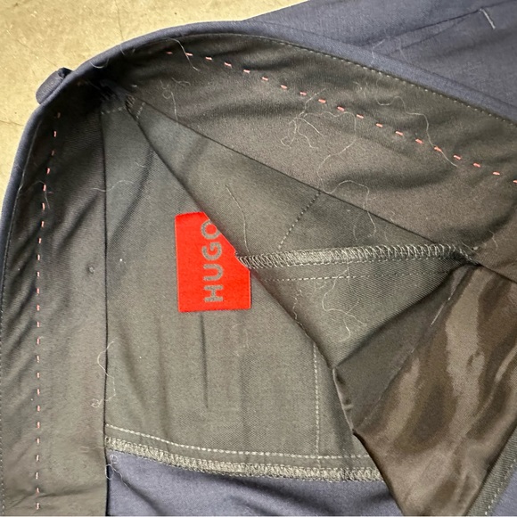 Hugo Boss-Simmons M204x Navy Performance Super Flex trousers Sz 36R - Picture 11 of 13